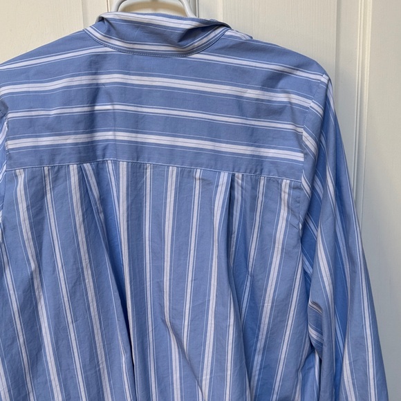 J. Jill Blue Striped Tunic Top - Picture 6 of 7